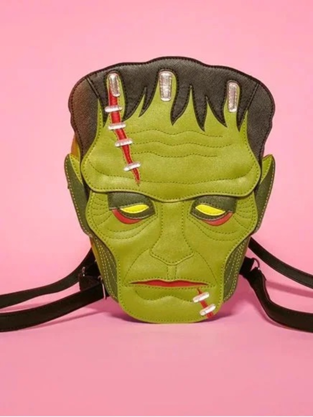 Vixen by Micheline Pitt Frankenstein Backpack Love Pain Stitches